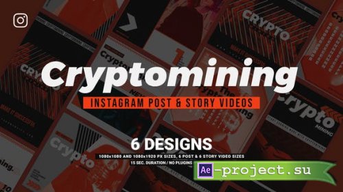 Videohive - Cryptomining Instagram Promotion - 38291936 - Project for After Effects