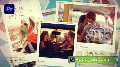 Videohive - Realistic Photo Slideshow | Memories Slideshow | MOGRT - 38162725 - Premiere Pro Templates