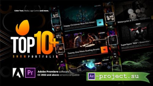 Videohive - Top 10 Opener for Premiere - 38266557 - Premiere Pro Templates