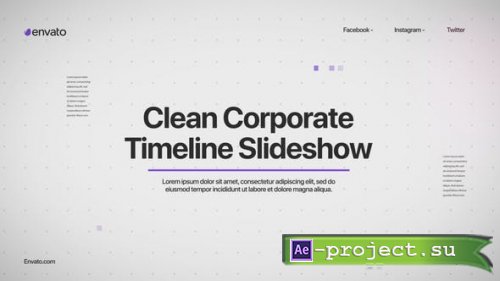 Videohive - Corporate Timeline Slideshow - 38264444 - Project for After Effects