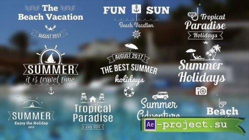 Videohive - Summer Banners III - 20018889 - Project for After Effects