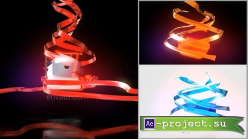 Videohive - Ribbon logo - 22862610 - Project for After Effects