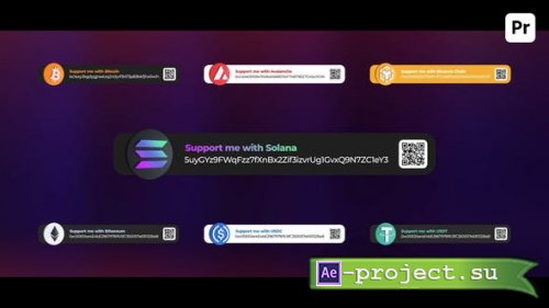 Videohive - Crypto Donations For Premiere Pro - 38231944 - Premiere Pro Templates