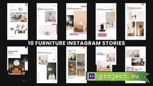Videohive - Furniture Instagram Stories - 38219519 - Project for After Effects