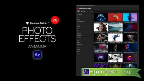 Videohive - Photo Effects Animator V.7 - 37693478 - Project & Script for After Effects
