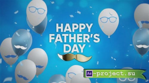 Videohive - Happy Fathers Day Wishes - 38337589 - Project for After Effects