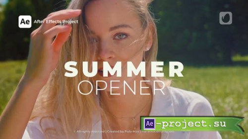 Videohive - Summer Opener - 38350815 - Project for After Effects