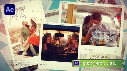 Videohive - Realistic Photo Slideshow | Memories Slideshow - 38038422 - Project for After Effects