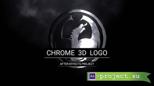 Videohive - Chrome 3D Logo - 38353453 - Project for After Effects