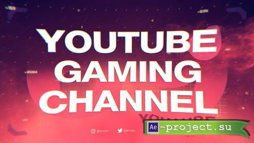 Videohive - YouTube Gaming Channel Opener - 38285472 - Project for After Effects