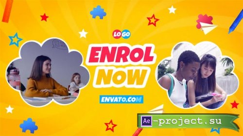 Videohive - Back To School Promo Opener - 38219108 - Project for After Effects