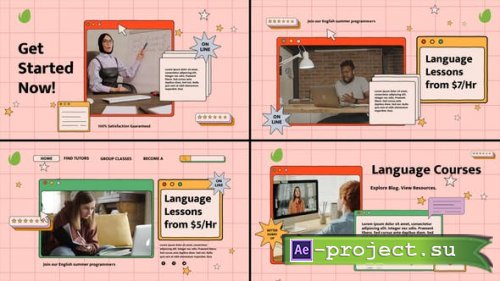 Videohive - Language Courses Promo - 38138112 - Project for After Effects