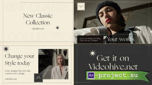 Videohive - Fashion Collection Promo (minimal) - 37959979 - Project for After Effects