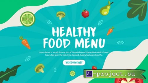 Videohive - Healthy Food Promo - 37647385 - Project for After Effects
