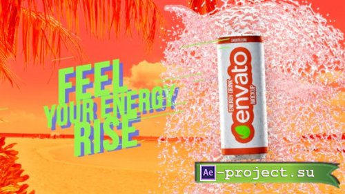Videohive - Beach Energy Drink Commercial - 38383254 - Project for After Effects