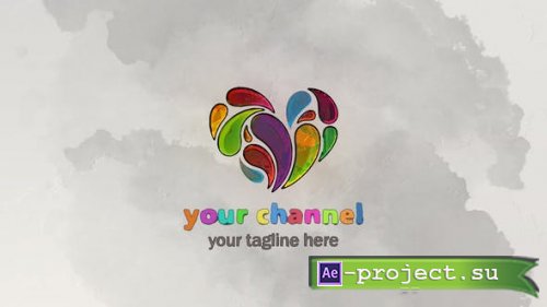 Videohive - Art YouTube Channel Intro with Art Logo Reveal - 38386906 - Project for After Effects