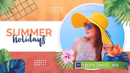 Videohive - Summer Vacation Promo | Memory Slideshow - 38376938 - Project for After Effects 