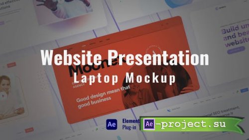 Videohive - Laptop Website Promo - 38376313 - Project for After Effects