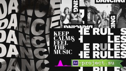Videohive - Dancing Typography - 22992899 - Project for After Effects