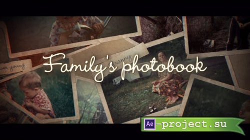 Videohive - Family's Photo Book - 31092502 - Project for After Effects