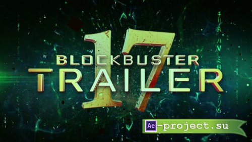 Videohive - Blockbuster Trailer 17 Back to the Matrix - 34526575 - Project for After Effects
