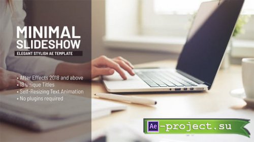 Videohive - Minimal Slideshow - 36333082 - Project for After Effects