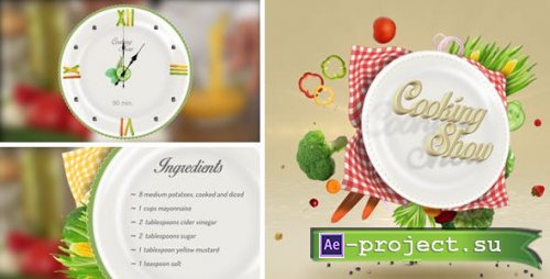 Videohive - Cooking Show Pack - 13630081 - Project for After Effects