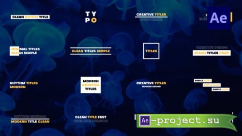 Videohive - Text Titles - 38472491 - Project for After Effects
