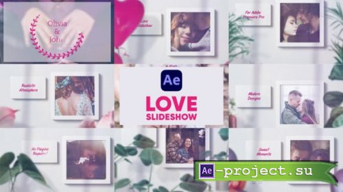 Videohive - Love Slideshow For After Effects - 38463675 - Project for After Effects