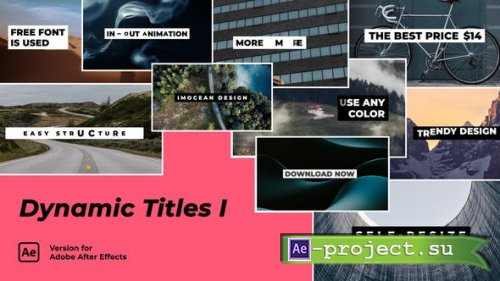 Videohive - Dynamic Titles I - 38455634 - Project for After Effects