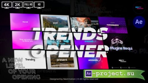 Videohive - Trends Opener - 38451648 - Project for After Effects