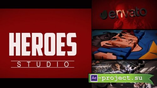 Videohive - Heroes Logo Reveal - 38460162 - Project for After Effects