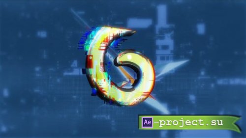 Videohive - Glitching Logo - 38463252 - Project for After Effects