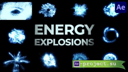 Videohive - Energy Explosions FX for After Effects - 38471474 - Project for After Effects