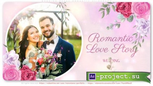 Videohive - Wedding Pages Romantic Slideshow - 38494501 - Project for After Effects