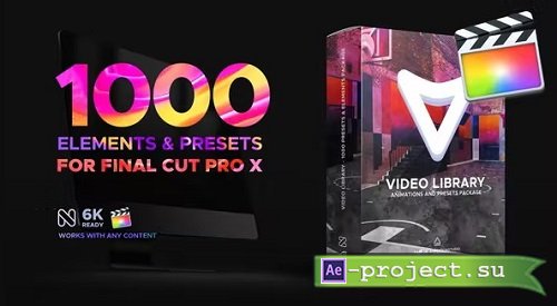 Videohive - Video Library 34853612 - Project For Final Cut & Apple Motion