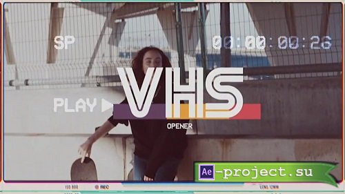 Videohive VHS Opener 30952534 - Project For Final Cut & Apple Motion