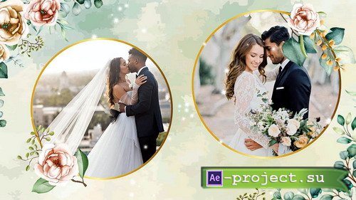 Проект ProShow Producer - Floral Wedding Album