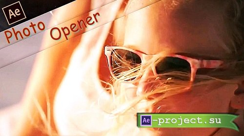 Stylish Photo Opener - Project for After Effects