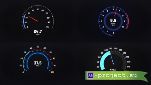 Videohive - HUD Gauge Pack - 38488587 - Project for After Effects