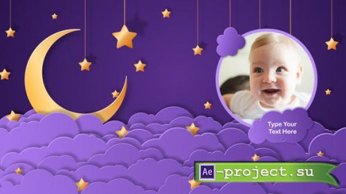 Videohive - Baby Photo Album - Nightly Slideshow - 34718502 - Project for After Effects