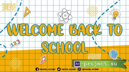 Videohive - Back to School Promo - 38274370 - Project for After Effects
