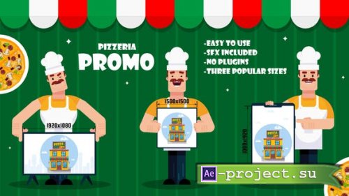 Videohive - Pizza and Pizzeria Promo - 32508363 - Project for After Effects