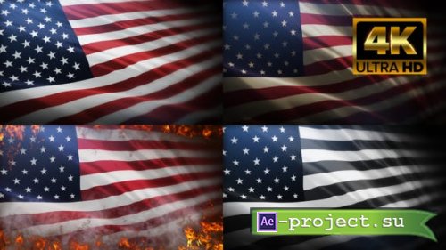 Videohive - Flag Maker with Additional Effects 4K - 38527676 - Project for After Effects