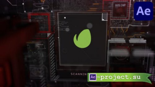Videohive - 3D Hand Scan - Intro - 38536618 - Project for After Effects