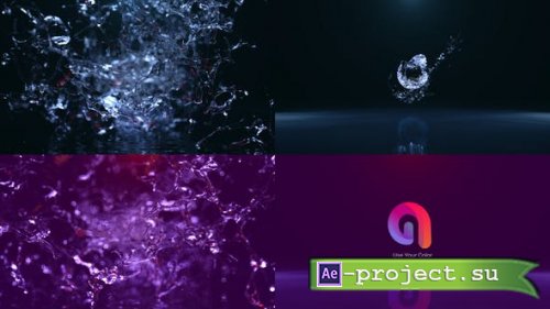 Videohive - Liquid Water Logo - 35846652 - Project for After Effects