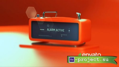 Videohive - Clock Alarm Logo - 38514150 - Project for After Effects