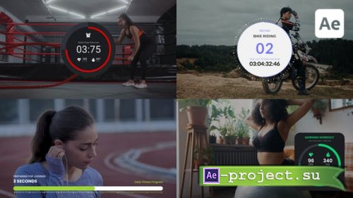 Videohive - Fitness & Sport Countdown Timers - 38466113 - Project for After Effects
