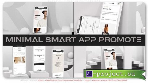Videohive - Minimal Smart App Promote - 38528535 - Project for After Effects