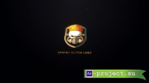 Videohive - Gaming Glitch Logo - 38550345 - Project for After Effects